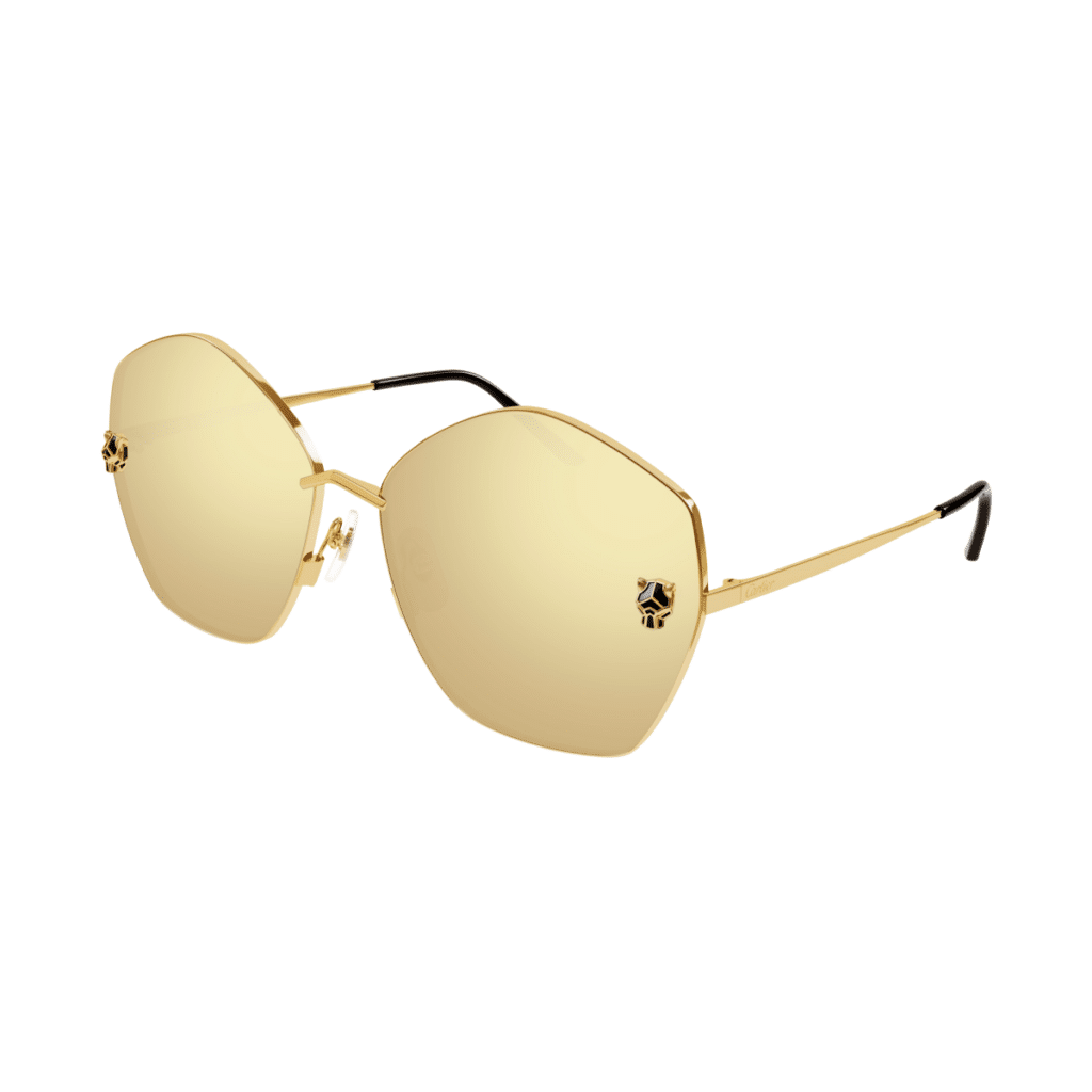 Cartier Eyewear Panthère de Cartier oversized sunglasses CT0356S-003 $1245 Panthère de Cartier sunglasses main image 4