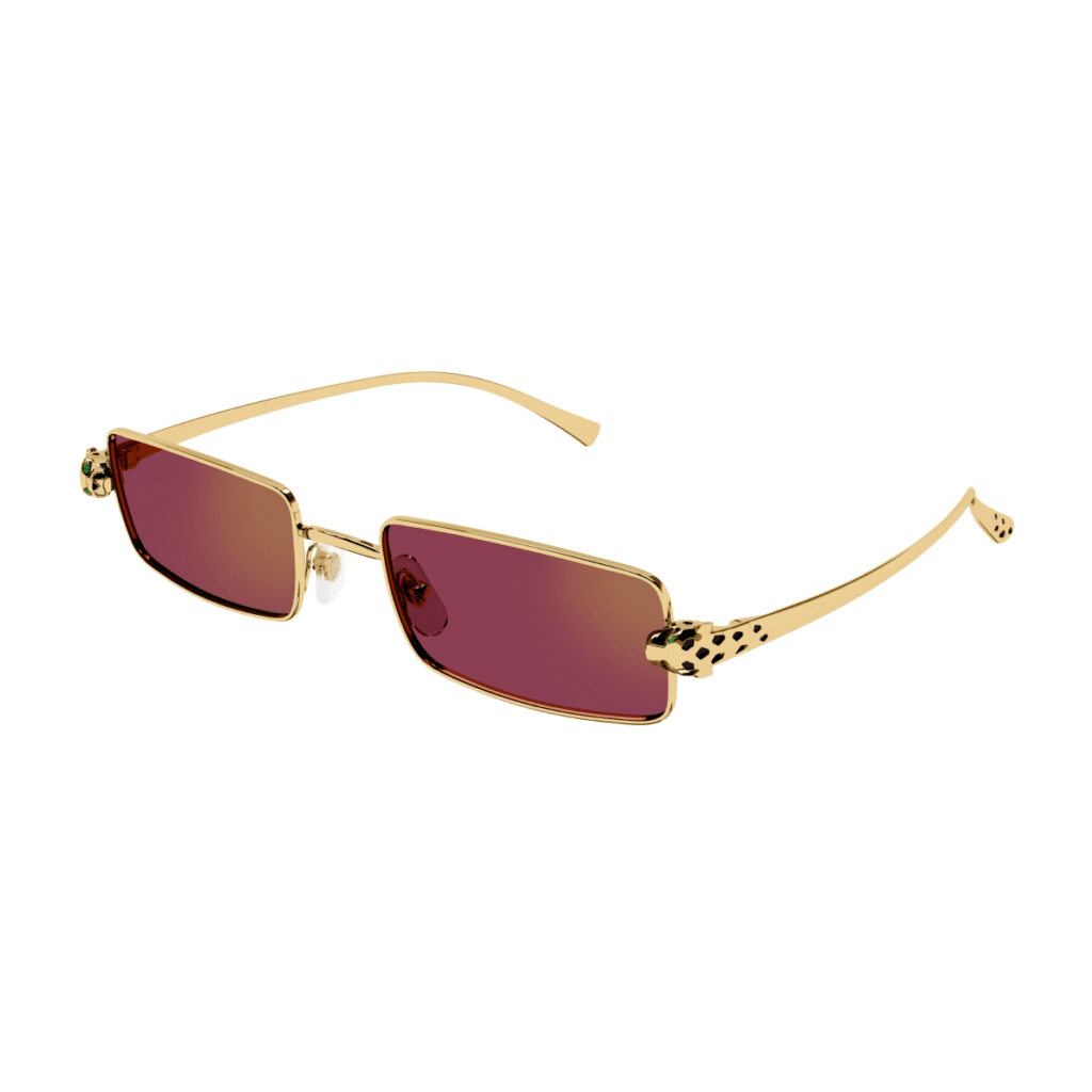 CARTIER 長方形フレムサンクラス CT0473S 004 Cartier Panthere CT0473S 004 Sunglasses - US