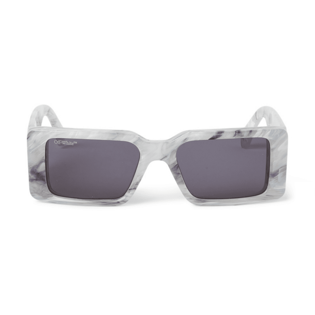 Marble Nicole Sunglasses Oversized Square Frame Grey Marble / Brown Gradient Len 51876a16e18c9bcb27cba2a29290f5  main image 4