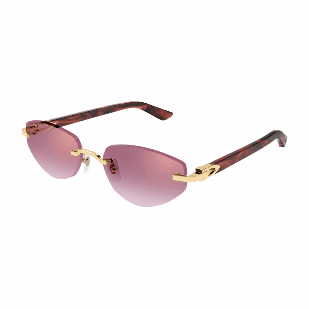 【美品 レア】Cartier カルティエ パルテールアビエーターサングラス Cartier CT0580S Sunglasses | Free Shipping | Edward Beiner